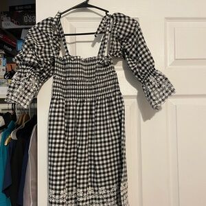 Gingham dress